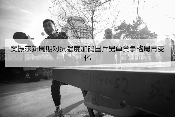 樊振东新周期对抗强度加码国乒男单竞争格局再变化